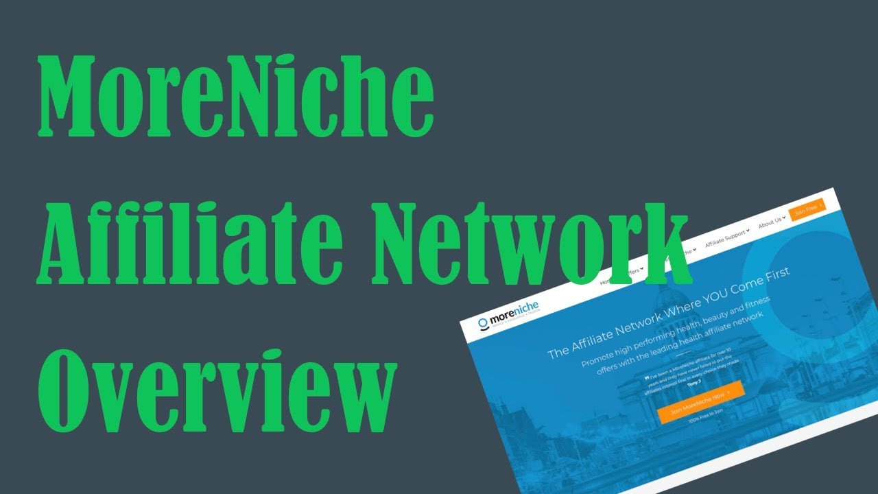 Moreniche affiliate network review